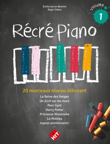 Récré piano. Volume 1 Visual